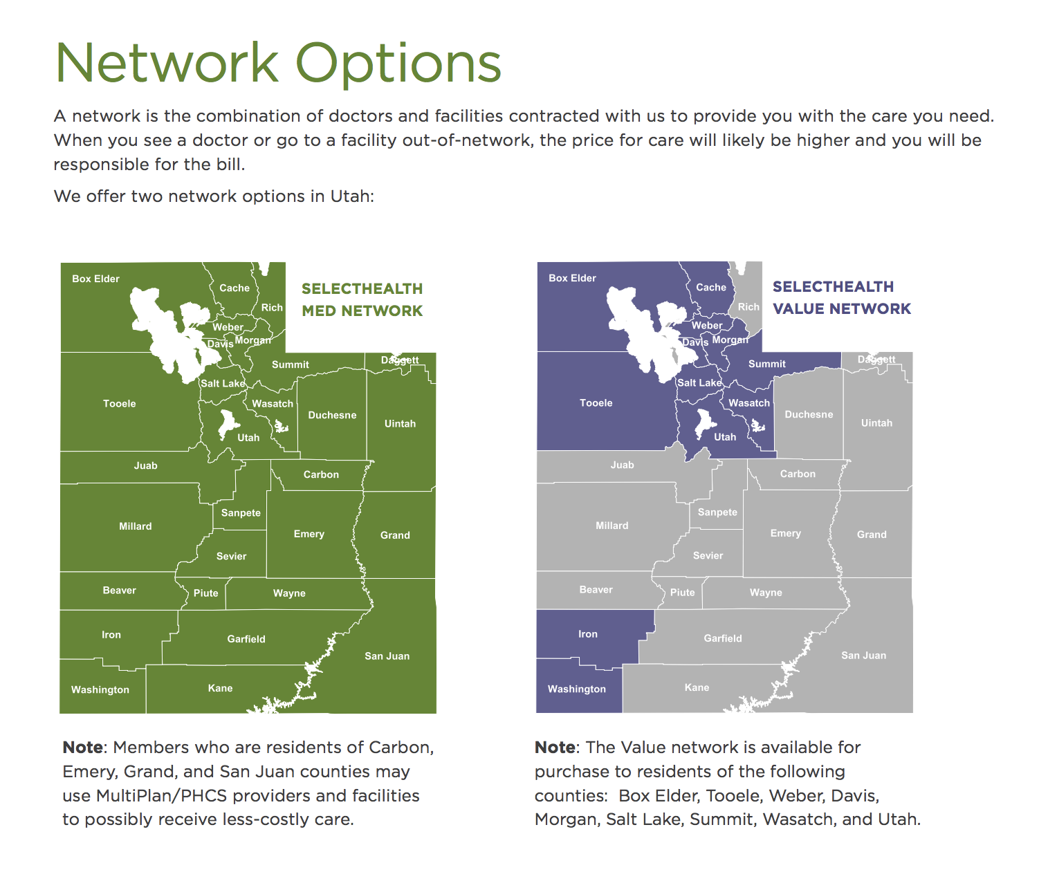 SelectHealth Individual Health Insurance Company Guide
